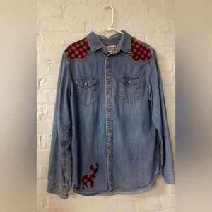 Super Cute-Mossimo Denim Custom Christmas Shirt